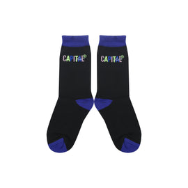 Logo Colors Socks - Black