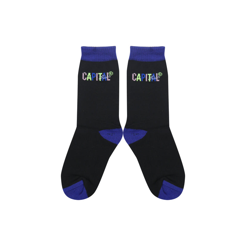 Logo Colors Socks - Black