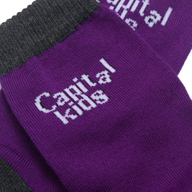 Capital Kids Socks - Purple