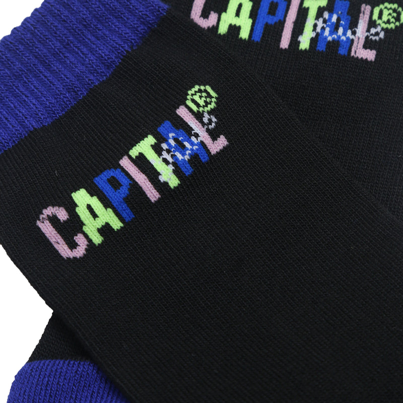 Logo Colors Socks - Black